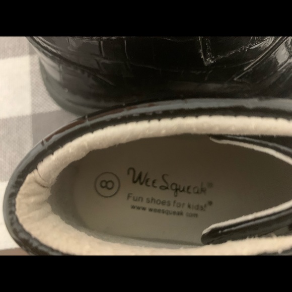 Wee Squeak Black dress boot boys - Picture 3 of 7